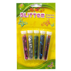 Блестки набор 5цв. в пластиковых тубах, Звездочки 8146