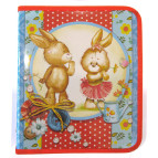 Папка для тетрадей А5+ Мультяшки на молнии Cute and Lovely 7514