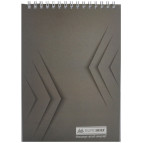 Блокнот на спирали А5 48л. Buromax кл. Серый BM.2474-09