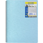 Тетрадь на спирали В5 80л. Buromax Metallic кл. Серебро BM.2419-924