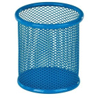 Стакан для ручек Металл Сетка Синий Д90мм ZiBi ZB.3100-02