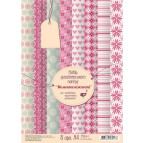 Бумага для дизайна Роса Talent набор А4, 8л, 250г/м, Моменты нежности 5311054