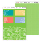 Бумага для дизайна Роса Talent А4 250г/м двухсторонняя Нежность цветов-3 5310019