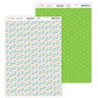 Бумага для дизайна Роса Talent А4 250г/м двухсторонняя Нежность цветов-5 5310021