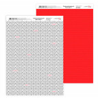 Бумага для дизайна Роса Talent А4 250г/м двухсторонняя Be in color-1 5310049