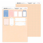 Бумага для дизайна Роса Talent А4 250г/м двухсторонняя Кружево-8 5310040