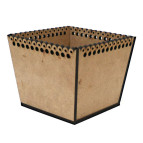 Заготовка для декорирования Rosa Talent (МДФ) Горшок-5 15х12х12см 2863012