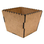 Заготовка для декорирования Rosa Talent (МДФ) Горшок-3 15х12х12см 2863010