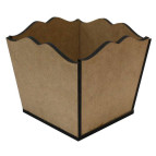 Заготовка для декорирования Rosa Talent (МДФ) Горшок-4 15х12х13,5см 2863011