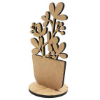 Заготовка для декорирования Rosa Talent (МДФ) Вазон на подставке-1, 21,5х11,5см 2863030