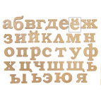 Заготовка для декорирования Rosa Talent (МДФ) буква ё высота 8см 4801338