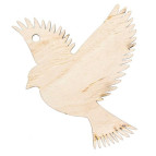 Заготовка для декорирования Rosa Talent (фанера) набор 2шт Птичка-2 11,5х9,5см 2863029