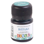 Краска витражная на водной основе ЗХК Невская Палитра DECOLA 20мл Изумрудная 4226720