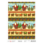 Декупажная карта-бумага 21*29,7см Rosa Start 55г/м Новогоднее диво 696046