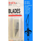 Сменные лезвия DAFA для макетного ножа B-601 (В-56) 5шт