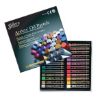 Пастель масляная MUNGYO профессиональная 24цв. металлик MOP-24M