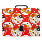 Портфель А4 Penmate 40мм картон пустой Узоры в ассортименте ТТ6095