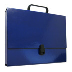 Портфель А4 Penmate 40мм картон пустой Синий тем. ТТ6750