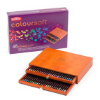 Карандаши набор 48цв. Derwent Coloursoft в дер.кор.D-2301660