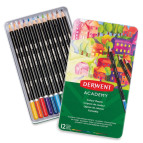 Карандаши цветные 12цв. Derwent Academy в металлической коробке D-2301937