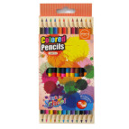 Карандаши цветные 12шт/24цв. Chens двухсторонние шестигранные CS9012-6