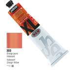 Краска масляная тонкотёртая иридисц. Pebeo XL 200мл P-200353 Оранжево-желтая