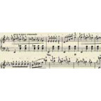 Калька URSUS А4 115г/м Ноты кремовый/черный UR-50314603R