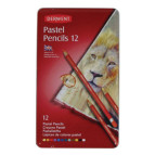 Набор карандашей пастельных Pastel Derwent 12шт. мет коробка 32991
