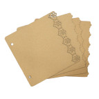 Заготовка для альбома 20*20,5см Rosa Talent 4л. Цветочное кружево 94232007