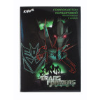 Картон цветной детский А4 для поделок Kite мод 258 Transformers Гофра металик TF13-258K