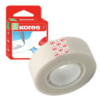 Скотч 12мм/33м Kores Transparent K50312