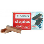 Скоби медные №10 OPTIMA 1000шт. O40353
