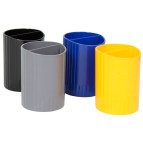 Стакан для ручек Economix синий E81982-02