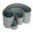 Стакан для ручек Economix Улитка серый E32212-10