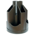 Подставка канцелярская B21 Economix ВЕРТУШКА черная E32207