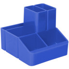 Стакан для ручек Economix синий E81983-02