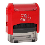 Оснастка для штампа 38*14 Graff Glossy 4911 красная GRF42104-03