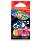 Мелки цветные 10шт./5цв. Colorino безпылевые 33152