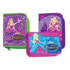 Пенал 1 отделение без отворотов WILLY Принцессы WL-7085