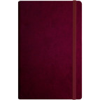 Блокнот для набросков А5 256л. Optima Vivella бордо с резинкой O20811-18