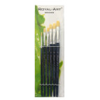 Набор кистей 6шт Royal-Art Brushes синтетика плоские RA-2618MIXF