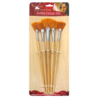 Набор кистей 5шт Keep Smile синтетика веерная 8005