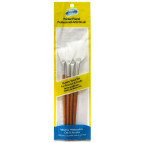 Набор кистей 4шт Keep Smile синтетика веерная 8004