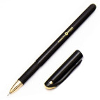 Ручка гелевая Optima fin 0,5мм синяя O15637-02