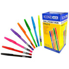 Ручка шариковая Economix Fruity 0,7мм пишет синим E10210-02