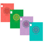 Папка клип-файл А4 c 1 скоросшивателем Optima Калейдоскоп, цвета в ассортименте O31263