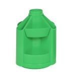 Подставка канцелярская B23 Economix ВЕРТУШКА зеленая E32209-04