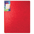 Папка клип-файл А4 c 1 скоросшивателем Optima PIXELZ, цвета в ассортименте O31268