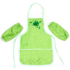 Фартук для художника Cool For School с рукавами (5-6лет) салатовый CF61490-13