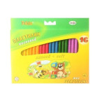 Пластилин восковой 16цв. ГАММА Пчелка 196гр картон упак 280030Н